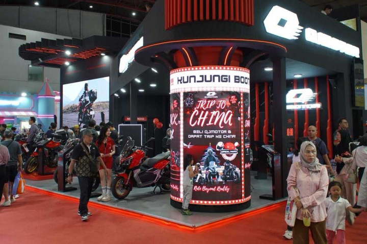 Beli Motor Bisa Trip Gratis ke Cina? Coba Main ke QJMotor di Jakarta Fair 2026