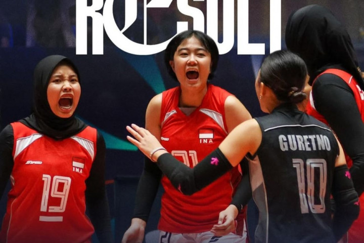 Libas Lebanon Tanpa Ampun, Tim Voli Putri Indonesia Bidik Posisi Kelima AVC Women's Nations Cup 2026
