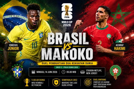 Prediksi Brasil vs Maroko: Pembuktian Kandidat Juara dan Kekuatan Baru