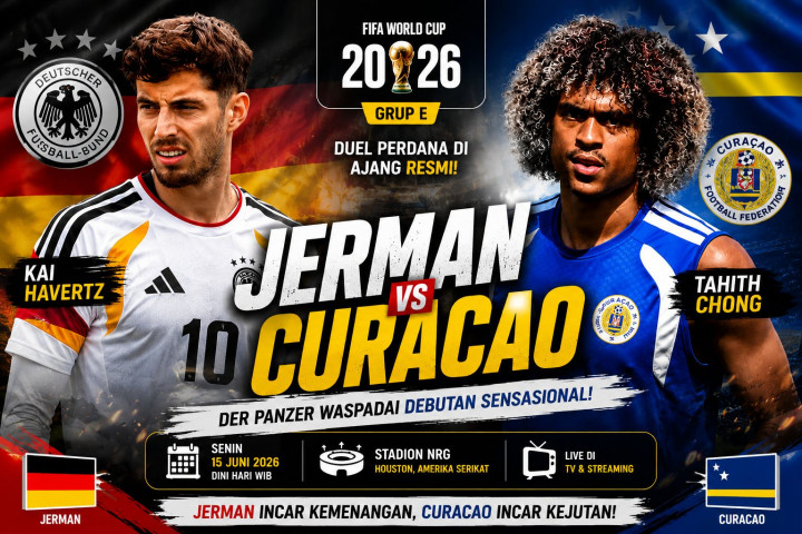 Prediksi Jerman vs Curacao: Unggul Segalanya, Der Panzer Berpotensi Menang Besar