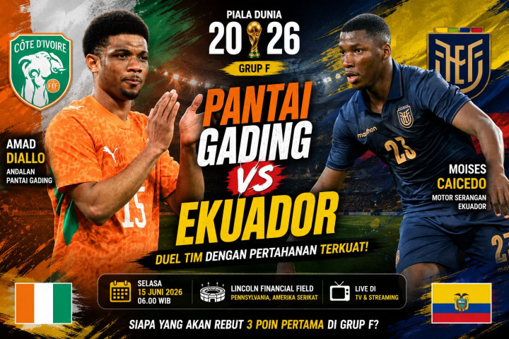 Prediksi Pantai Gading vs Ekuador: Duel Dua Tim Paling Sulit Dibobol