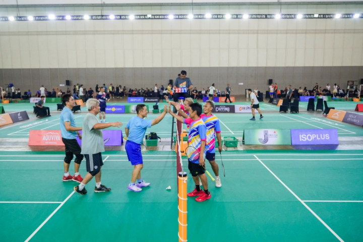 647 Pertandingan Bulu Tangkis Senior Hidupkan Atmosfer ICE BSD City