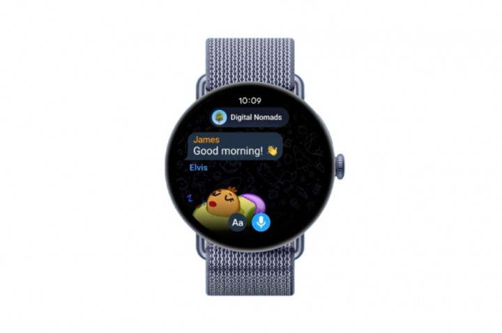 Telegram Balik ke Wear OS, Chat Lengkap dan Pesan Suara dari Smartwatch