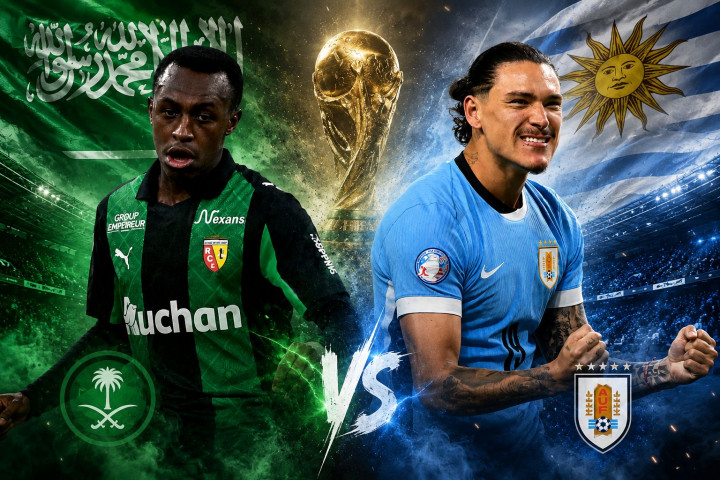 Prediksi Arab Saudi vs Uruguay: La Celeste Lebih Kuat, Green Falcons Tak Bisa Diremehkan