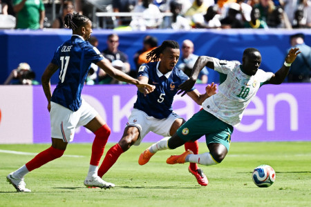 Hasil Babak Pertama Prancis vs Senegal: Les Blues Kesulitan Hadapi Solidnya Pertahanan Singa Teranga