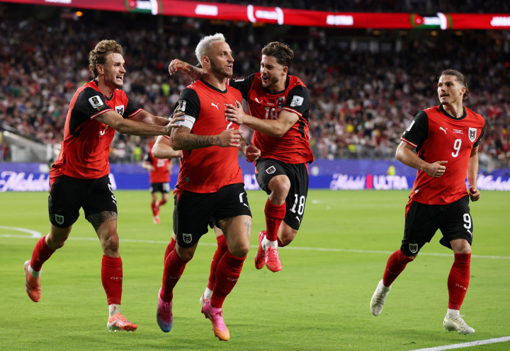 Hasil Austria vs Yordania: Das Team Menang Telak Dramatis dan Tempel Argentina di Puncak Grup J