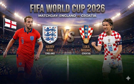 Prediksi Inggris vs Kroasia: Duel Raksasa Eropa! Inggris dan Kroasia Berebut Kendali Grup L Piala Dunia 2026