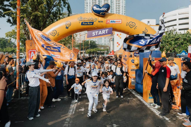   Festival lari dan edukasi seru untuk tumbuh kembang anak masa depan. (Foto: Dok. Istimewa)