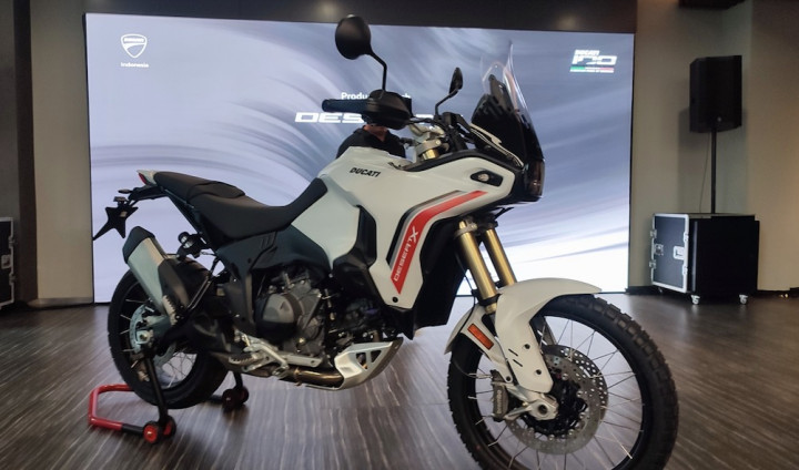 Ducati Indonesia Luncurkan DesertX V2, Ini Spesifikasinya