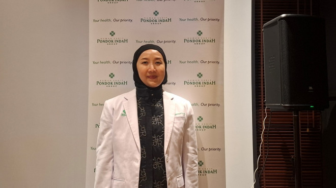 Dokter Spesialis Anak Subspesialis Nefrologi dr. Henny Adriani Puspitasari, Sp.A., Subsp.Nefro dari Rumah Sakit Pondok Indah. Dok. Aulia/Medcom