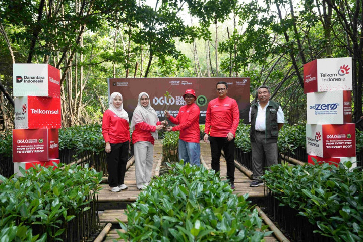Telkomsel Tanam 26.325 Mangrove dari Digiland Run 2026, Setiap 5 Km Lari Jadi Satu Pohon