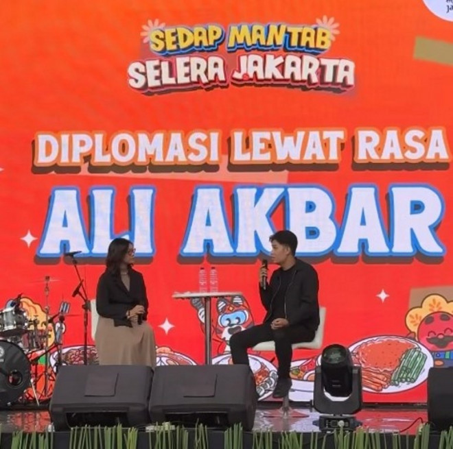  Festival Kuliner Jakarta 2026 bertajuk ‘Sedap Mantab Selera Jakarta’.  (Foto: Dok. Instagram Jakarta Creative Economy)