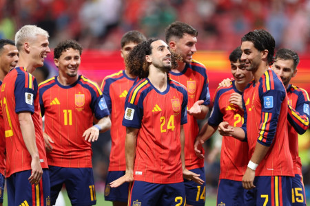 Hasil Spanyol vs Arab Saudi: Pesta Gol di Atlanta, La Roja Raih Kemenangan Perdana