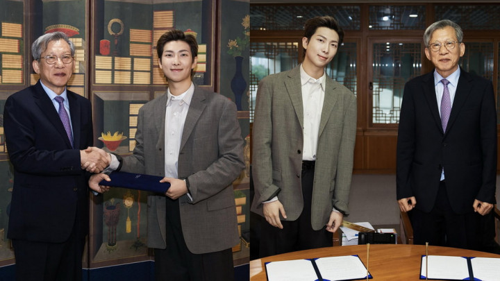 RM BTS Resmi Jadi Duta Global Pertama Museum Nasional Korea