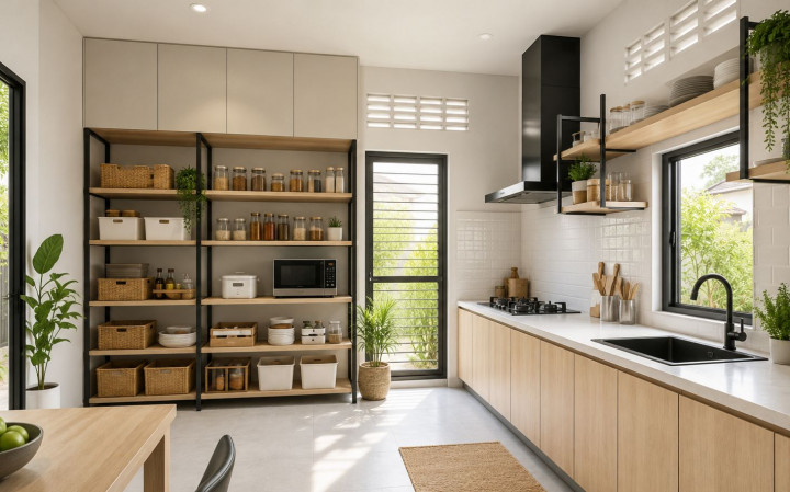 5 Inspirasi Dapur Bebas Lembap yang Estetik dan Nyaman