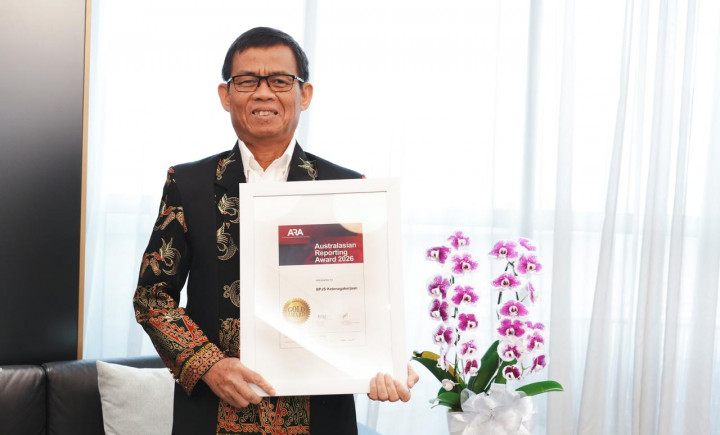 Dua Tahun Berturut-turut Raih Gold Award, BPJS Ketenagakerjaan Perkuat Komitmen Transparansi dan Keberlanjutan