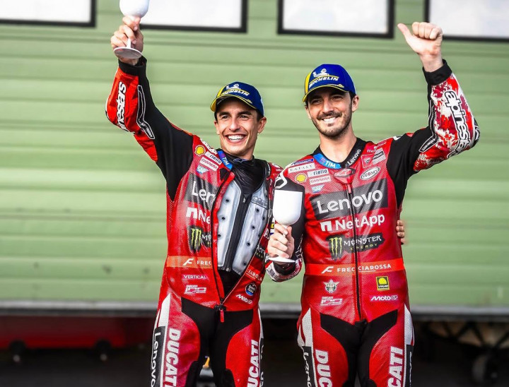 Keputusan Final Ducati! Kontrak Marquez Diperpanjang, Bagnaia Dibuang