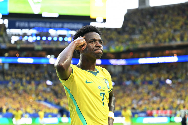 Hasil Babak Pertama Skotlandia vs Brasil: Brace Vinicius Junior Bawa Selecao Unggul