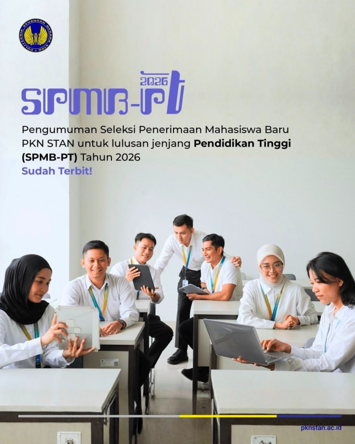 Pendaftaran SPMB-PT PKN STAN 2026 Dibuka 14 Juli, Ini Syarat, Jadwal, dan Cara Daftarnya!