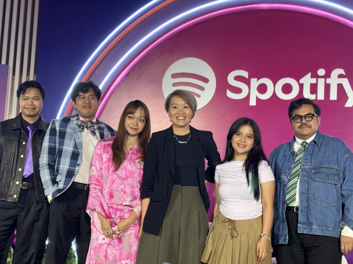 Spotify: Musisi Indonesia Kuasai 80 Persen Tangga Lagu Sepanjang 2025