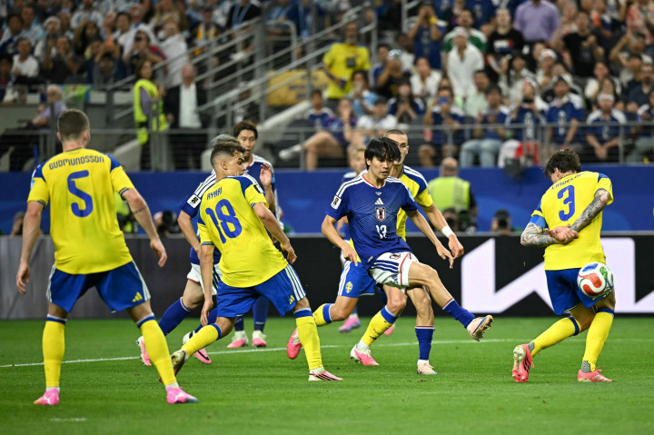 Hasil Babak Pertama Jepang vs Swedia:  Samurai Biru Dominan tapi Masih Buntu