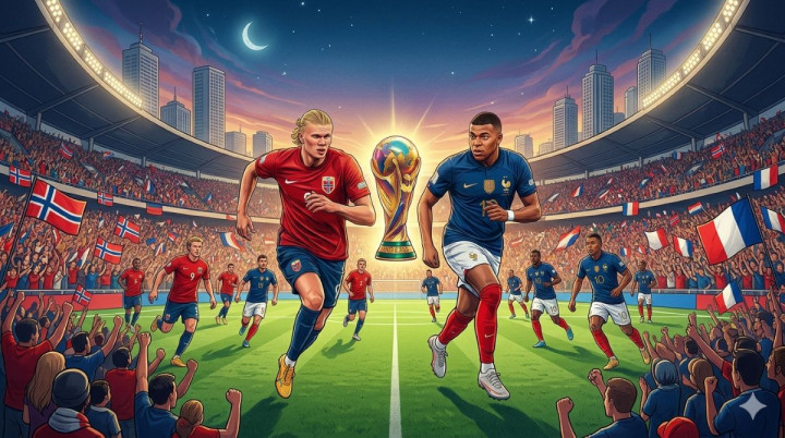 Prediksi Norwegia vs Prancis: Statistik, Head to Head, hingga Perkiraan Skor