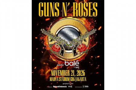 Guns N' Roses Kembali Guncang Jakarta! Konser 21 November 2026 di Stadion Madya GBK