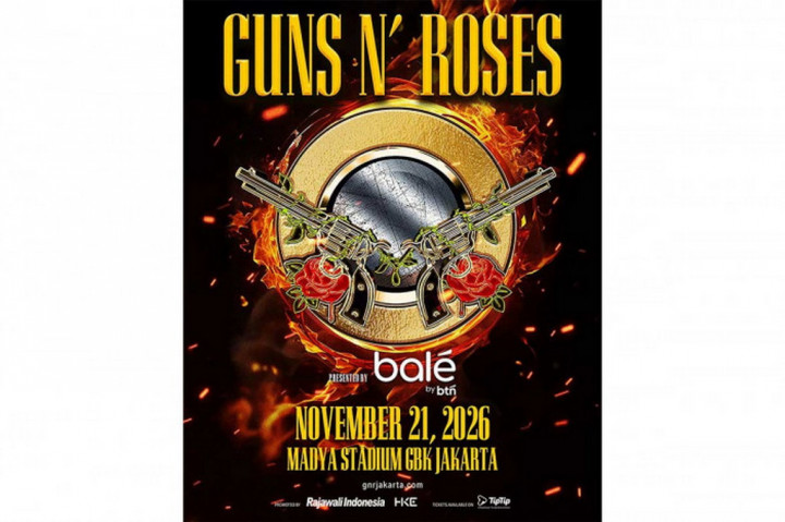 Guns N' Roses Fix ke Jakarta, Cek Jadwal War Tiketnya