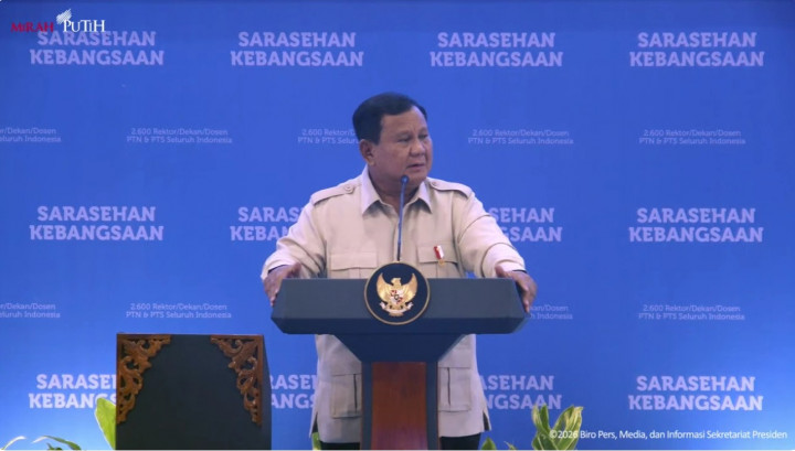Soal Ketergantungan Impor, Prabowo Lempar Pertanyaan Menohok untuk Guru Besar