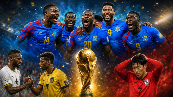 Daftar Peringkat Tiga Terbaik Piala Dunia 2026: RD Kongo Teratas, Korea Selatan Tersingkir