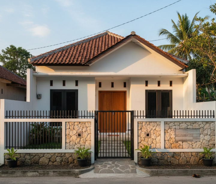 Ide Pagar Batu Andesit, Bikin Hunian Makin Estetik