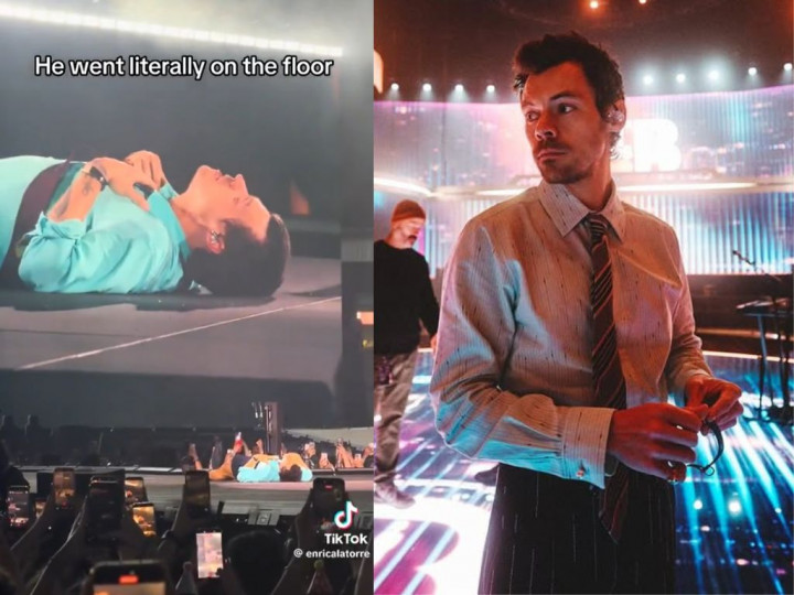 Kronologi Harry Styles Ambruk di Panggung karena Tersedak Air