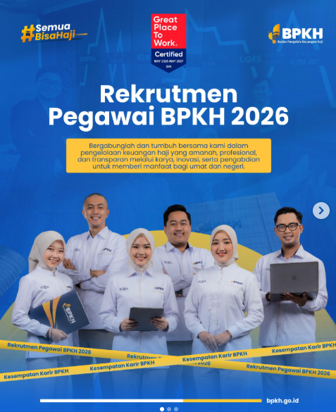 Rekrutmen BPKH 2026. DOK IG @bpkhri