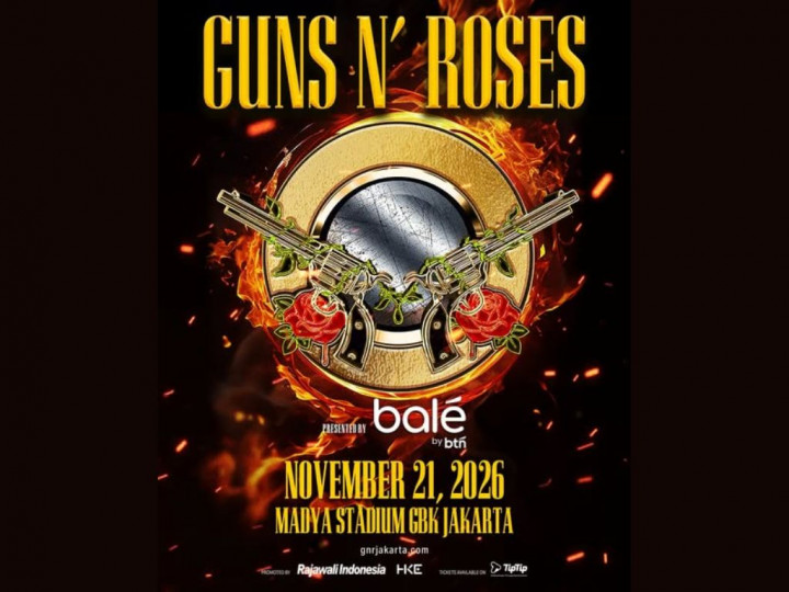 Harga Tiket Konser Guns N' Roses Jakarta 2026, Mulai Rp1 Jutaan!