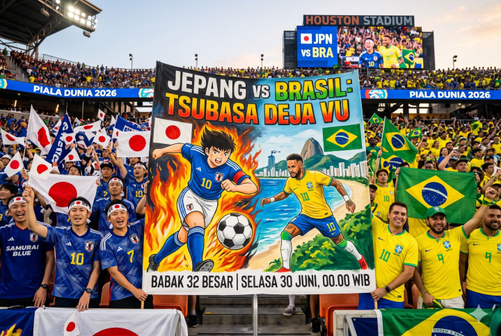 Prediksi Brasil vs Jepang: Deja Vu Captain Tsubasa jadi Nyata di Piala Dunia 2026