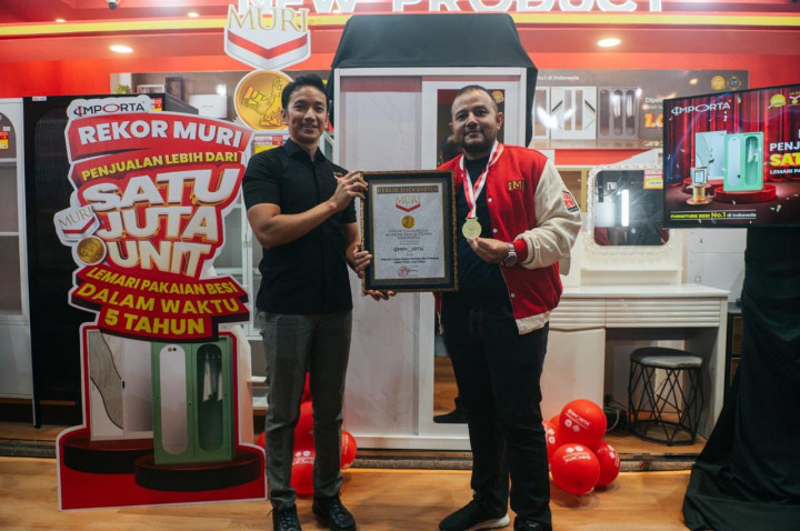 Tembus Rekor MURI,1 Juta Lemari Besi Terjual Berkat Tren Ekologis