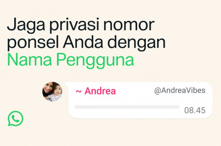 Pengguna WhatsApp Nantinya Ngobrol Tanpa Harus Kasih Nomor HP