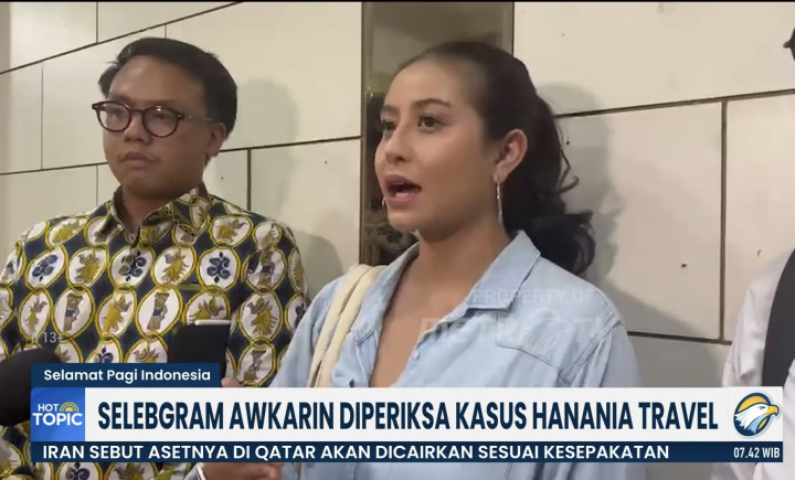 Diperiksa Polisi, Awkarin Dukung Korban Hanania Travel Dapatkan Keadilan