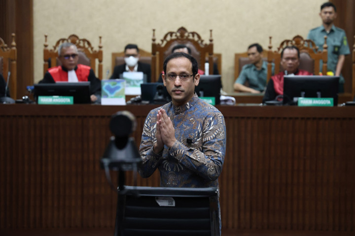 ​Kasus Korupsi Chromebook, Nadiem Makarim Dijatuhi Hukuman 10 Tahun Penjara