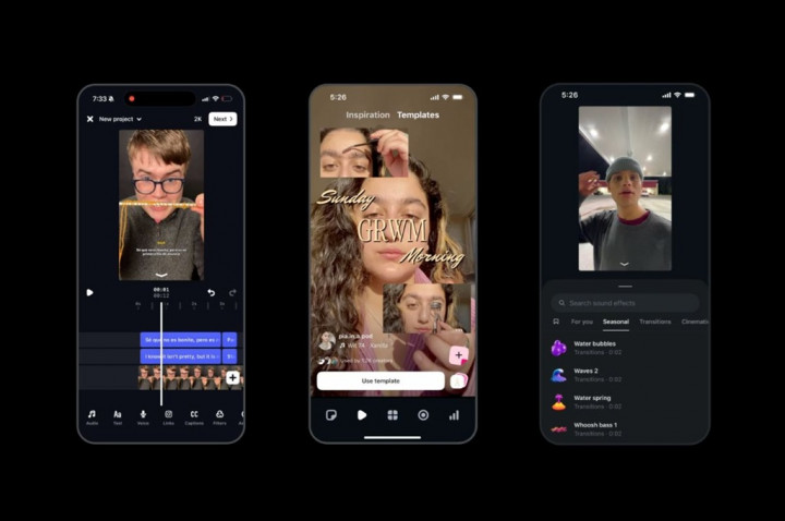 Instagram Edits Tambah Caption Dwibahasa dan Template Baru