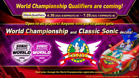 Kejuaraan Dunia Pertama Sonic Racing: CrossWorlds 2026 Digelar di New York City