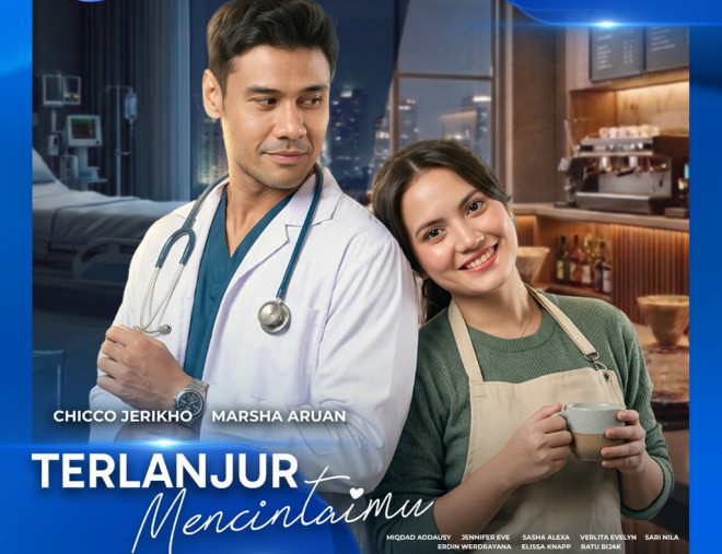 Marsha Aruan dan Chicco Jerikho di sinetron Terlanjut Mencintaimu (Foto: instagram)