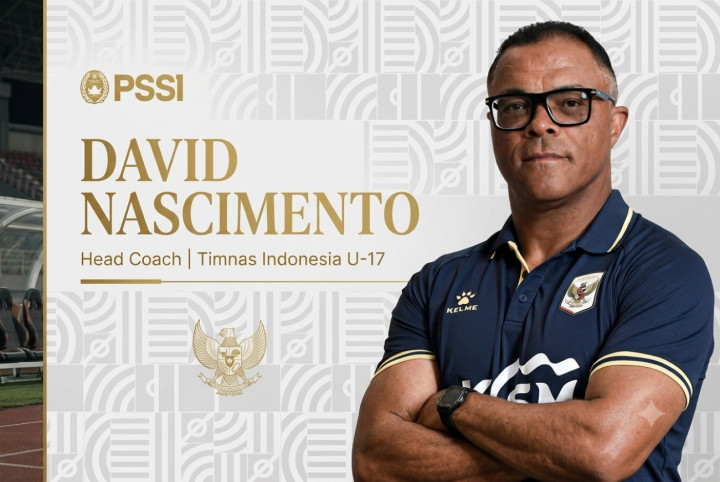 David Nascimento Resmi Latih Timnas Indonesia U-17, Gantikan Kurniawan Dwi Yulianto