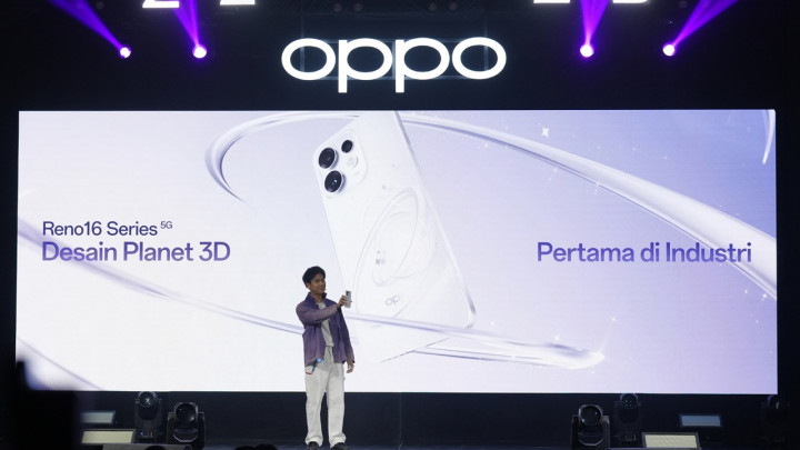 Oppo Reno16 Series Resmi Meluncur di Indonesia, Desain Planet 3D Spesial