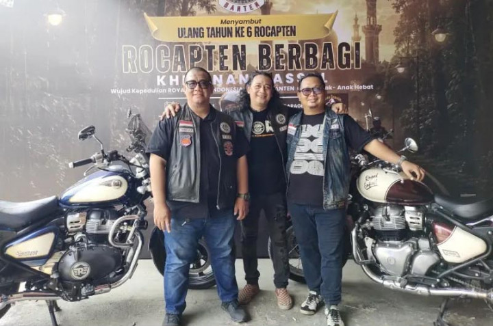 Bukan Touring, RORI Banten Rayakan Ultah Lewat Aksi Sosial