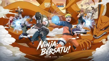 PUBG Mobile x Naruto Shippuden Resmi Dimulai 9 Juli 2026, Ada Map Konoha!