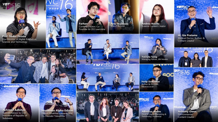 YOTNC 16 Sukses Jadi Wadah Inspirasi Karier Anak Muda