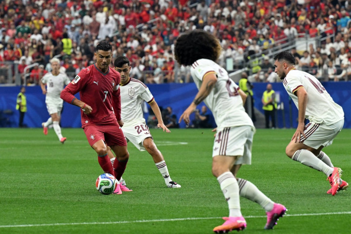 Babak I Portugal Vs Spanyol: Kedua Tim Belum Mampu Cetak gol