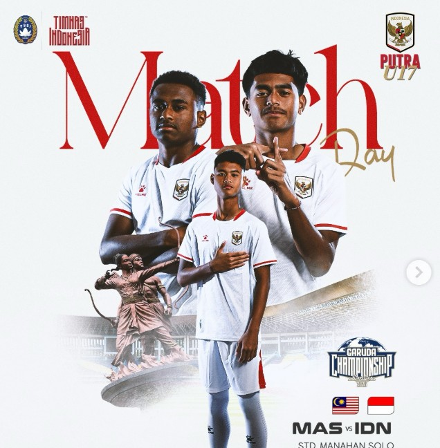 Timnas Day! Indonesia U-17 Main Lawan Malaysia U-17 Malam Ini