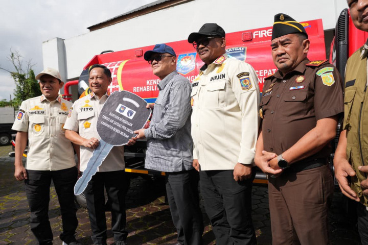 Satgas PRR Serahkan Fire Hawk untuk Pemkab Bener Meriah